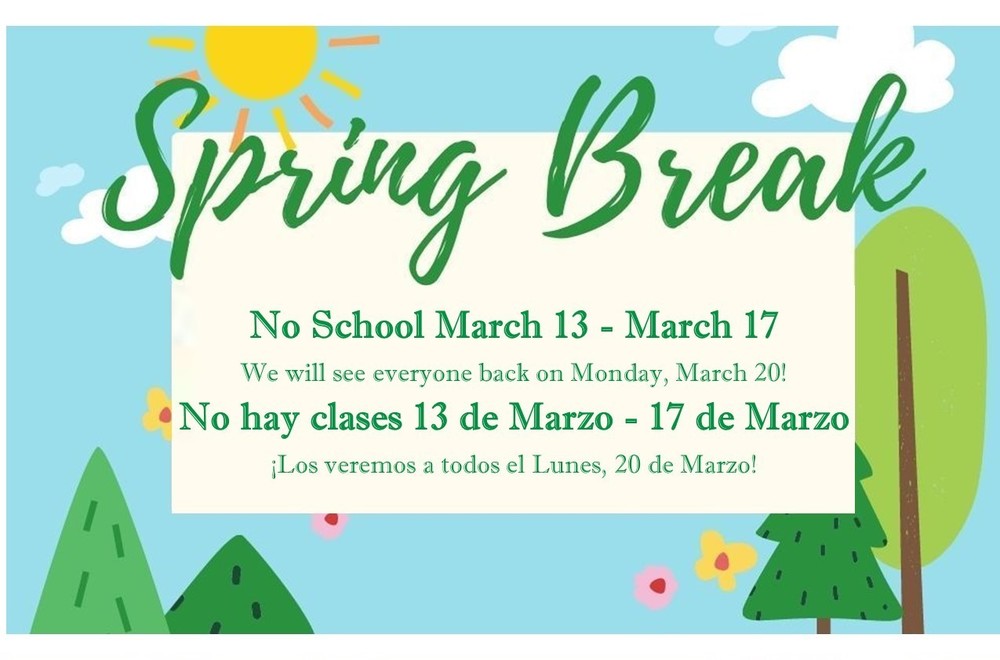 Spring Break March 1317, 2023 Hamilton High School